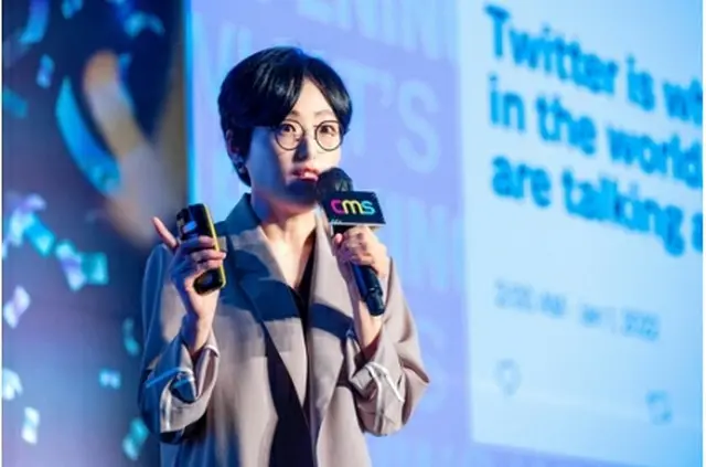 ツイッターのキム・ヨンジョン常務（同社提供）＝（聯合ニュース）≪転載・転用禁止≫