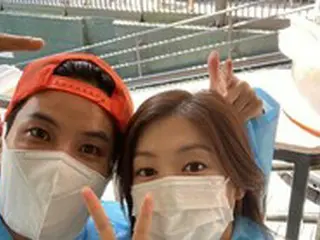 俳優キム・ジソク＆女優チョン・ソミン、こんなに仲が良かったの？…ほっこりツーショット公開