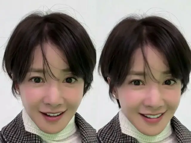 女優イ・シヨン、10年ぶりに“ショートカット”変身（画像提供:wowkorea）