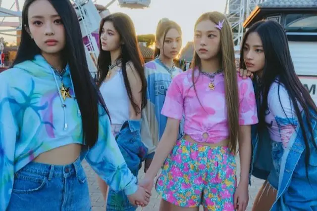 「NewJeans」、「Attention」メロンデイリーチャート1位14日目突入（画像提供:wowkorea）