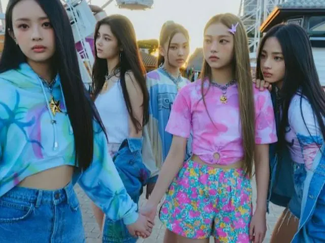 「NewJeans」、「Attention」メロンデイリーチャート1位14日目突入（画像提供:wowkorea）