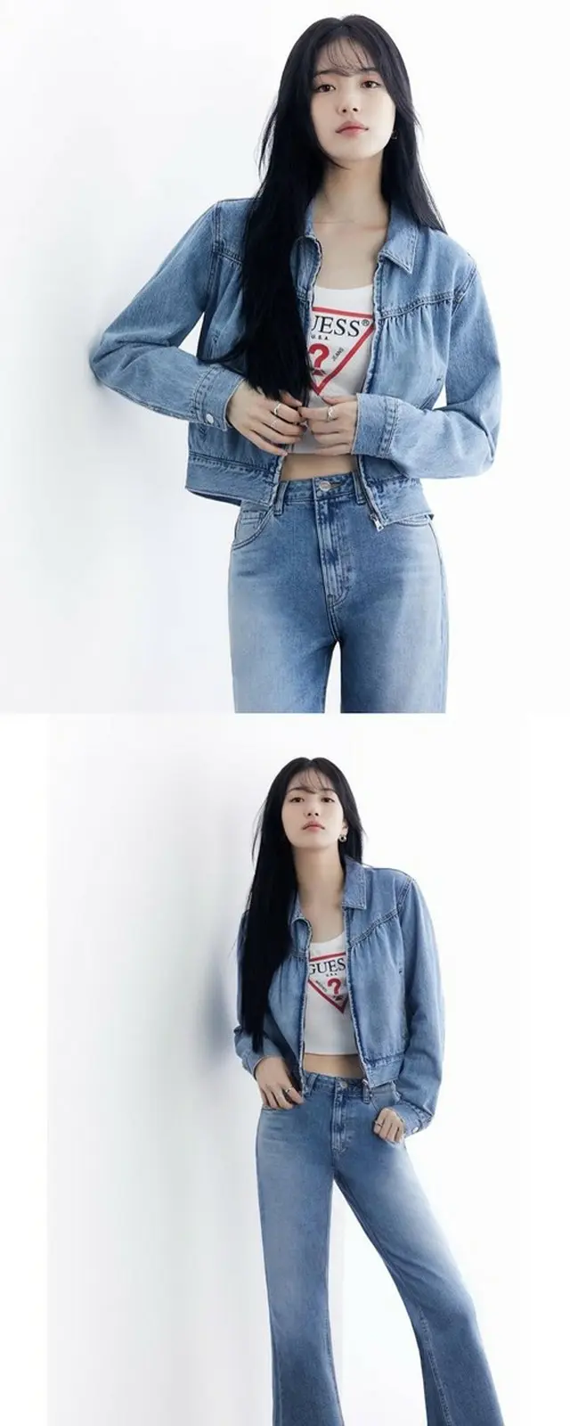 スジ（元Miss A）、セクシーなデニムファッションを披露（画像提供:wowkorea）