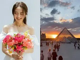 元新体操韓国代表ソン・ヨンジェ、ロマンチックなパリ新婚旅行…「So This Is Love」