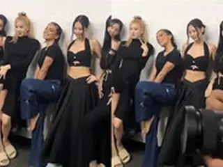 やっぱりハイヒールが高すぎた？…「BLACKPINK」、米VMAのステージ裏で“あれ”を履いてリラックス