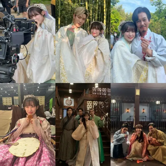 アリンがtvNドラマ「還魂」のビハインドカットを公開した（画像提供:wowkorea）
