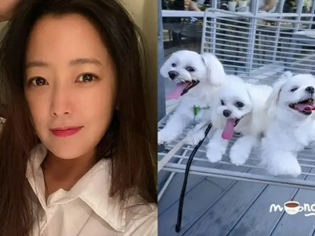 女優キム・ヒソン、“愛犬は飼い主に似る”を証明！…愛犬のビジュアルも格別（画像提供:wowkorea）