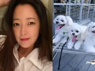 女優キム・ヒソン、“愛犬は飼い主に似る”を証明！…愛犬のビジュアルも格別