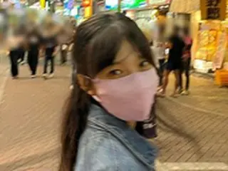 「Red Velvet」のジョイ、渋谷のセンター街に！あの店にも出現？繁華街のど真ん中でキュートな魅力を発散