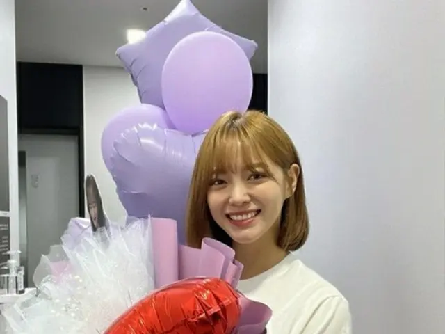 キム・セジョン（元gugudan）、白いTシャツにジーンズは“真理”…ファンの温かいサポートに感謝（画像提供:wowkorea）