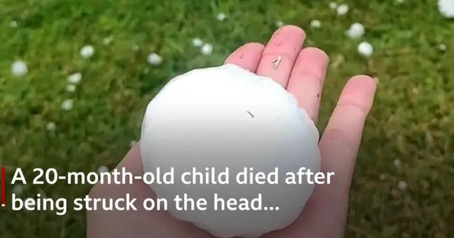 「氷爆弾」…スペインに落ちた巨大なひょうで赤ちゃんが死亡（画像提供:wowkorea）