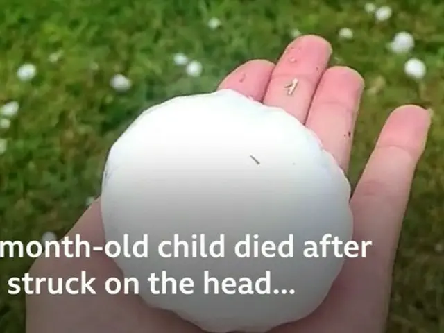 「氷爆弾」…スペインに落ちた巨大なひょうで赤ちゃんが死亡（画像提供:wowkorea）