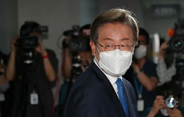 李在明、共に民主党代表（画像提供:wowkorea）