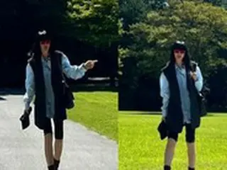 “身長170センチ”女優キム・ヘス、立っているのが不思議なくらい？スラリ10頭身の脚線美で近況ショット