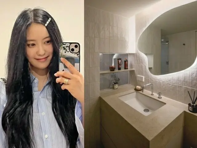 ヒョミン(T-ARA）、「浴室工事完了」驚くビフォーアフターを公開…“すごくラグジュアリーになった”（画像提供:wowkorea）