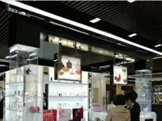 在日本朝鮮人総連合会（朝鮮総連）機関紙の朝鮮新報が５月に公開した大聖百貨店の店内＝（聯合ニュース）≪転載・転用禁止≫