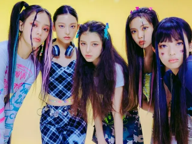 「NewJeans」チャート強打…サークルチャート2冠+Spotify1億ストリーミング（画像提供:wowkorea）