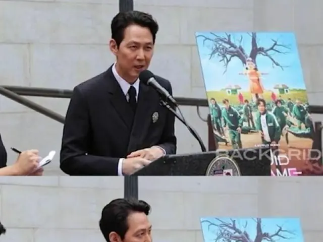 俳優イ・ジョンジェ、米LA市の“イカゲームの日”制定に「信じられないが光栄」と感謝…現地イベントに参加（画像提供:wowkorea）