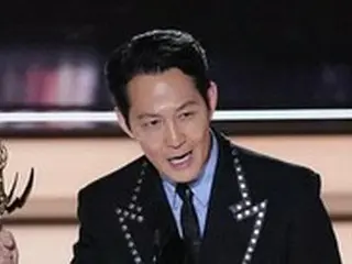 米「エミー賞」で”アジア人初”主演男優賞の「イカゲーム」イ・ジョンジェ 「言語は重要ではないと証明」