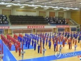 北朝鮮が3年ぶり全国規模のスポーツ大会　日常回帰の一環か