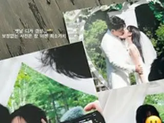 俳優イ・ジフン＆日本人妻アヤネさん、童話のような”2度目の結婚式”名シーンを一挙公開