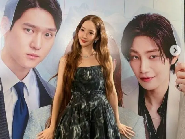 女優パク・ミニョン、ドラマ「月水金火木土」放送まであと2日…制作発表会でのオフショットで魅せたスレンダーボディ（画像提供:wowkorea）