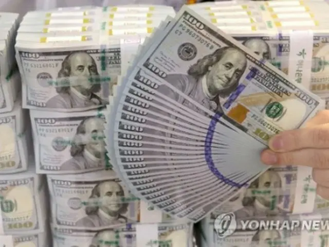 韓国通貨ウォンが対ドルで約13年6か月ぶりの安値水準を記録した（資料写真）＝（聯合ニュース）