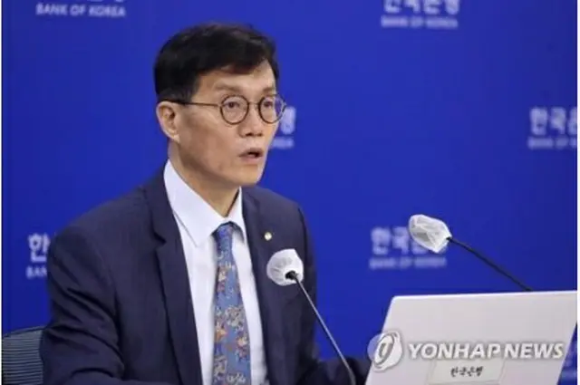 韓国銀行の李総裁（写真共同取材団）＝（聯合ニュース）