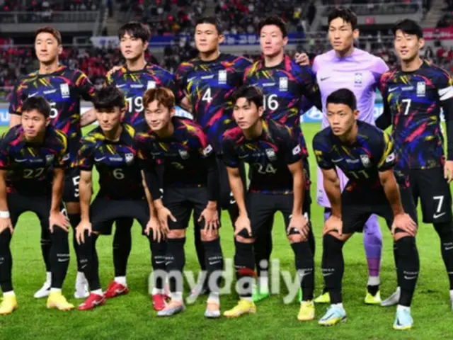 サッカー韓国代表、カタールW杯着用「新ユニ」をスタジアムで初披露（画像提供:wowkorea）
