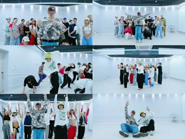 Crush 、J-HOPE（BTS）、テンション爆発のダンス映像（画像提供:wowkorea）