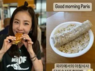 DARA（元2NE1）、太らない理由…パリでもタンパク質の食事