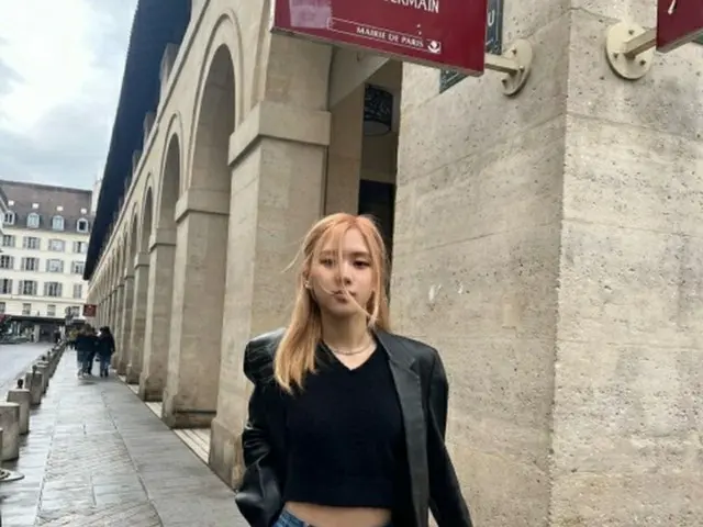 「BLACKPINK」ROSE、ホットでスレンダーな“パリジェンヌ”（画像提供:wowkorea）