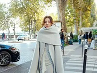 DARA（元2NE1）、高価な服が地面に…パリの路上を掃いて歩いたの？