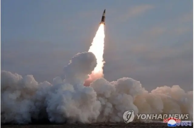 北朝鮮が弾道ミサイルを発射した（資料写真）＝（朝鮮中央通信＝聯合ニュース）≪転載・転用禁止≫