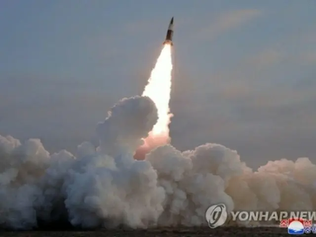 北朝鮮が弾道ミサイルを発射した（資料写真）＝（朝鮮中央通信＝聯合ニュース）≪転載・転用禁止≫