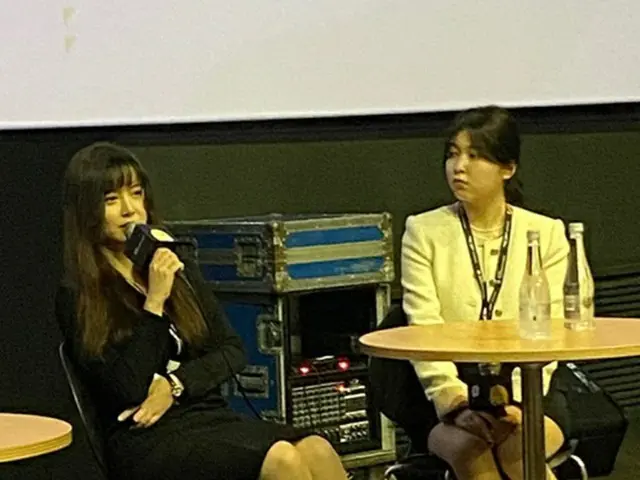 女優兼監督のク・ヘソンが率直で淡泊な話術で釜山（プサン）の観客を魅了した（画像提供:wowkorea）