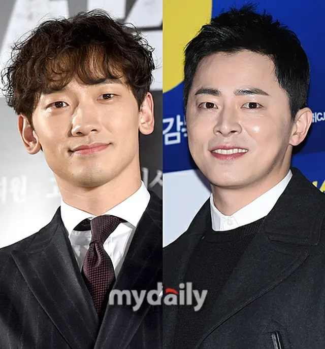 Rain（ピ）＆チョ・ジョンソク（画像提供:wowkorea）