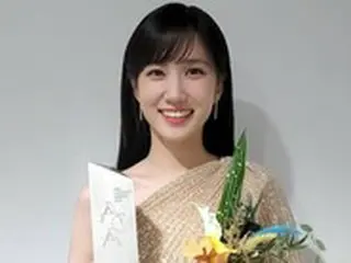 パク・ウンビン、「第4回アジアコンテンツアワード」で女性俳優賞受賞…「ウ・ヨンウを愛し過ごした時間がとても特別だった」