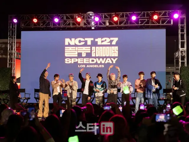 「NCT 127」が7日(現地時間)、米国LAのピーターソン自動車博物館でファンイベントを開催した。（画像提供:wowkorea）