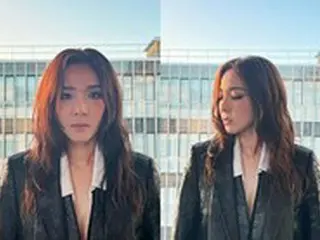 “37キログラム”DARA（元2NE1）、クラクラする切開衣装？...ちょっとだけ見える反転グラマー