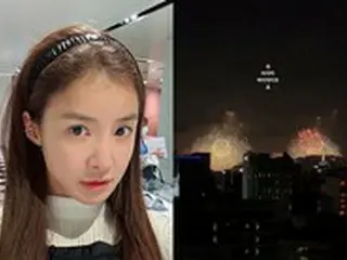 女優イ・シヨン、これぞラグジュアリーの極み…花火を自宅から鑑賞