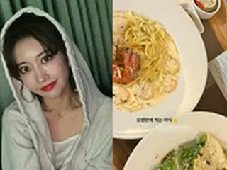 歌手イ・ジフンの妻アヤネさん、40.5kgでこんなに食べるの？…「久々の夜食」