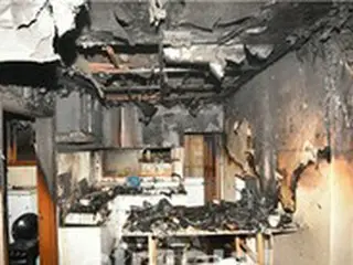 連休の深夜に集合住宅で火災...半地下に住む30代男性死亡＝韓国ソウル
