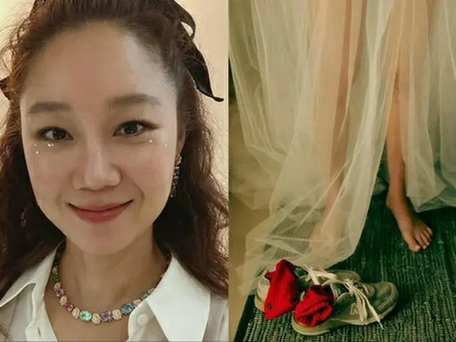 女優コン・ヒョジン、ウエディングドレス姿を公開…歌手ケビン・オーとの結婚式「準備できた！」（画像提供:wowkorea）