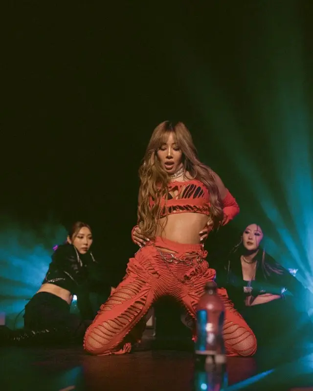 歌手Jessi、ロンドンが驚いたメッシュファッション…胸も足も穴だらけでパワーさく裂！（画像提供:wowkorea）