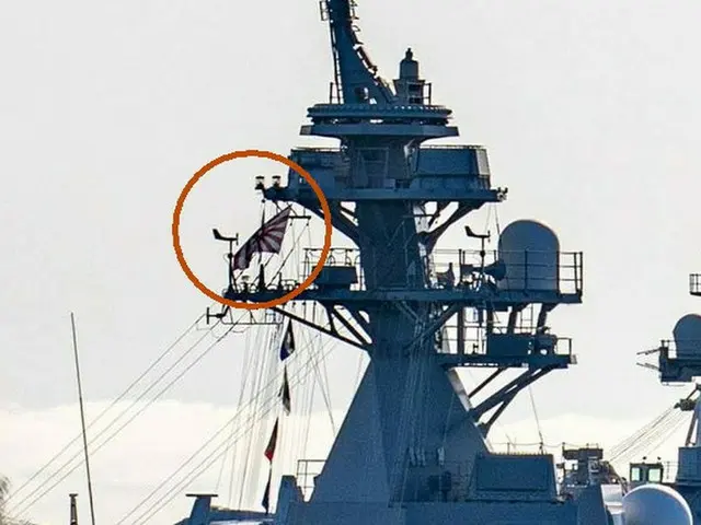 日本海に進入した日本の艦船に旭日旗、米海軍の写真で確認＝韓国（画像提供:wowkorea）