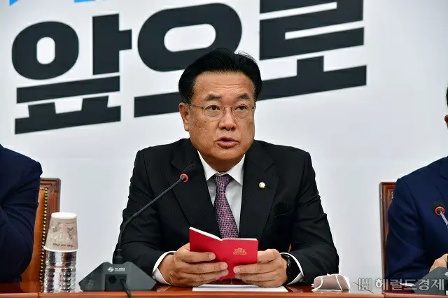 鄭鎮碩、国民の力非常対策委員長（画像提供:wowkorea）