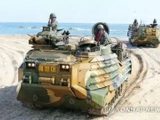 韓国軍　北朝鮮核・ミサイル想定の定例野外機動訓練開始