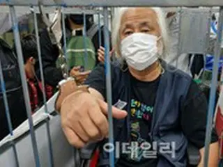 全障連が地下鉄デモを再開…ソウル地下鉄5・9号線が「混雑」＝韓国