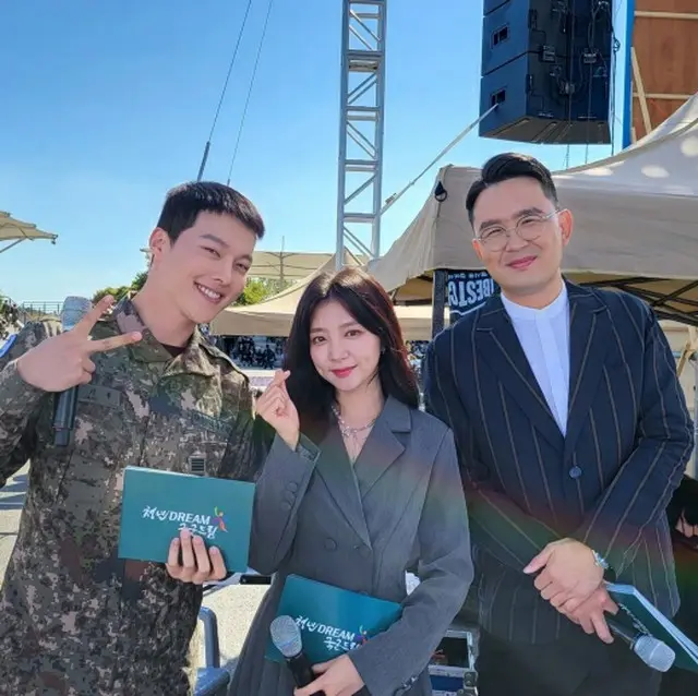 “軍服務中”俳優チャン・ギヨン、さらに凛々しくなった姿に…「軍服を着てハンサムは簡単ではない」（画像提供:wowkorea）