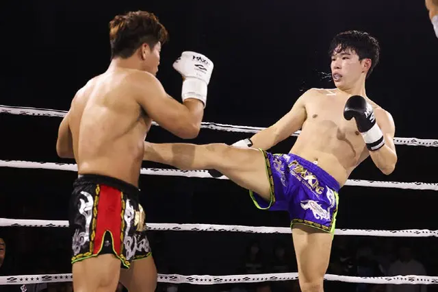 ”MAX FC驚異の新人”イ・ジャンハン、キム・ジョンファに勝利し「新チャンピオン」に（画像提供:wowkorea）